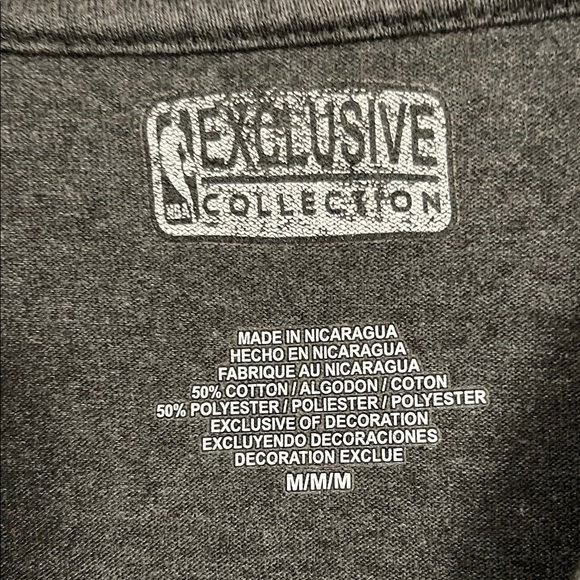 NBA Timberwolves Gray Graphic T-Shirt Medium - Picture 2 of 4